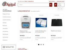 Tablet Screenshot of digitalponto.com.br